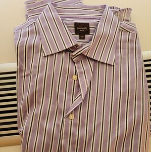 Men's French Cuff Santorelli Dress Shirt